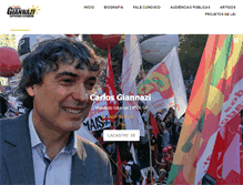 Tablet Screenshot of carlosgiannazi.com.br